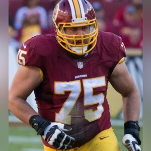 Washington Yellow Football Jersey #75 Brandon Scherff